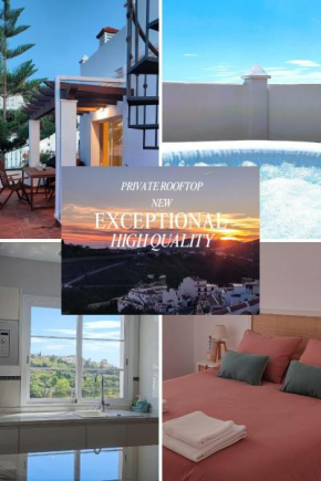 Penthouse with Hot Tub and Air Conditioning Offering Breathtaking Panoramic Mountain and Sea Views, Competa